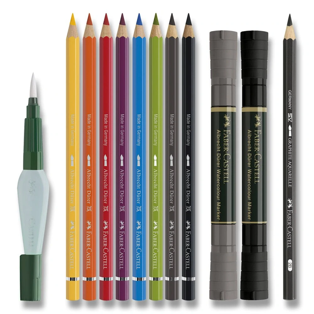Sada Faber-Castell Discovery set, Albrech Dürer - 12 ks, mokrá technika