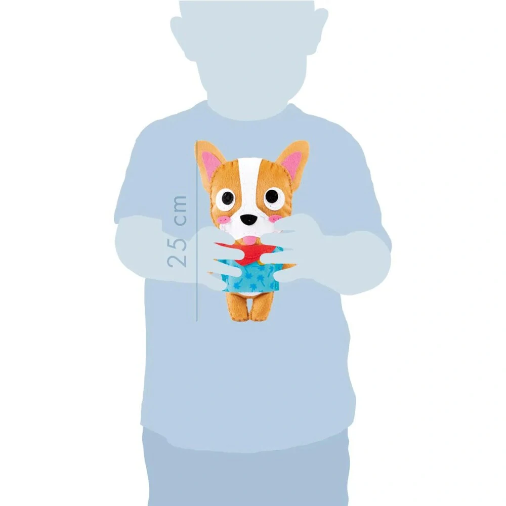 Kreativní sada Avenue Mandarine Dětské šití - pejsek Enzo