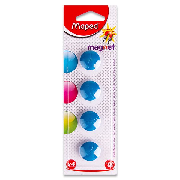 Kulaté magnety Maped - průměr 22 mm 