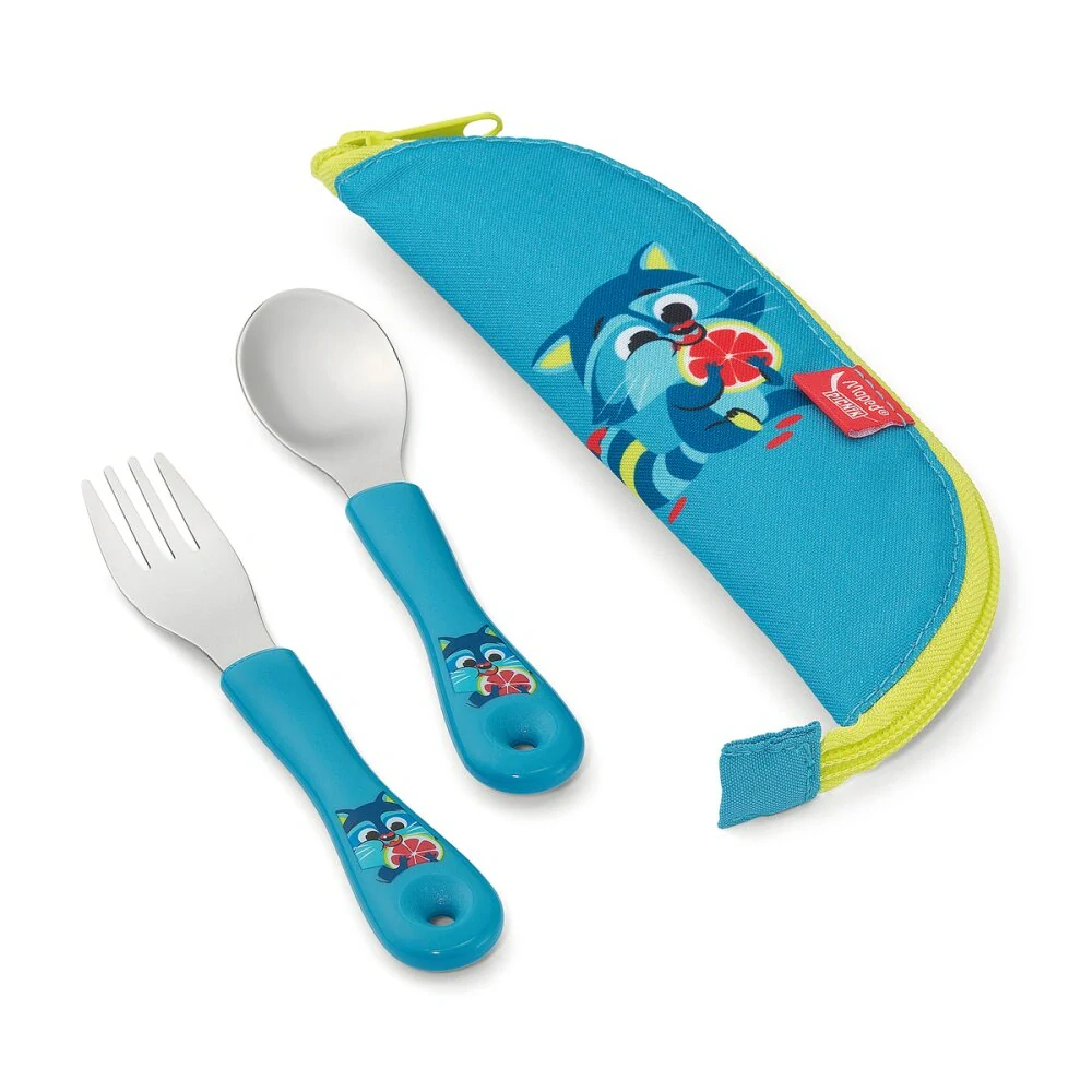 Příbor Maped Miniz Raccoon - 2 ks