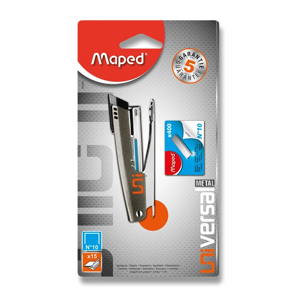 Sešívačka Maped Universal Pocket No.10 - na 12 listů,blistr