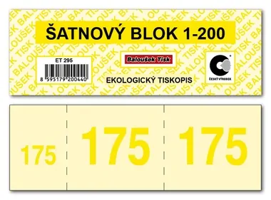 BALOUŠEK ET295 Šatnový blok 1-200