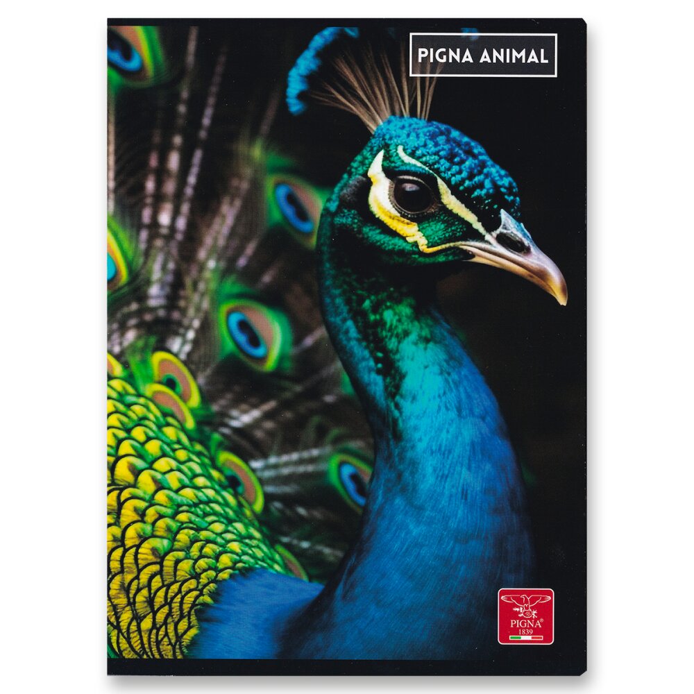 Školní sešit Pigna Animal - A5, linkovaný, 40 listů