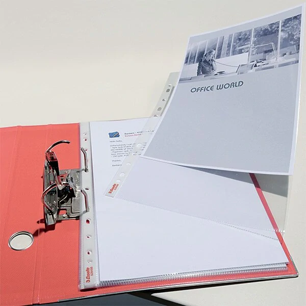 Pákový pořadač Esselte Colour´Breeze, A4, 75 mm - ledově korálový