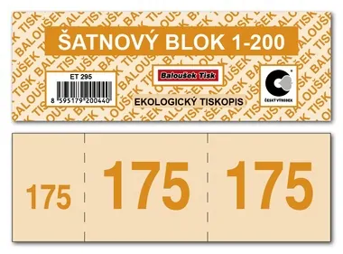 BALOUŠEK ET295 Šatnový blok 1-200