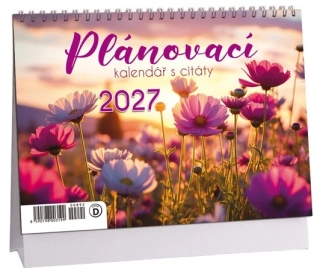 Kalendář Plánovací s citáty 2027