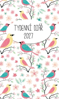 Diář týdenní 2027 potisk