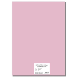Barevný karton EXTRA300g 50x70cm/10ks růžový