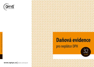 OPTYS 1022 Daňová evidence pro neplátce DPH A4 