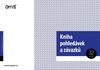 OPTYS 1008 kniha pohledávek a závazků A4 