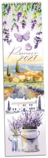 Kalendář nástěnný úzký Provence 2027