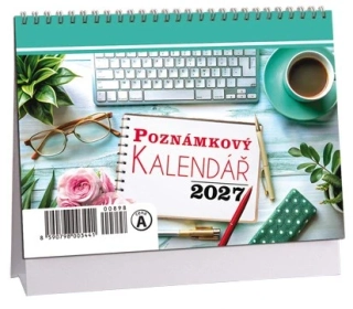 Kalendář Poznámkový mikro 2027