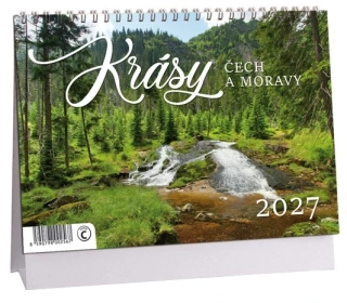 Kalendář Krásy Čech a Moravy 2027