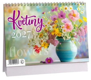 Kalendář Květiny 2027