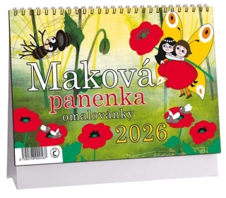 Kalendář Maková panenka 2026