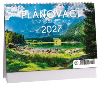 Kalendář Plánovací s citáty 2027