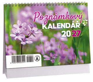 Kalendář Poznámkový mikro 2027