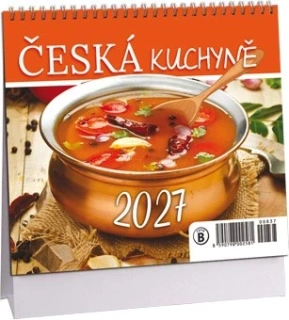 Kalendář Česká kuchyně mini 2027