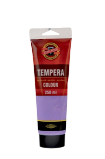 Temperová barva 250ml Koh-i-noor 162803 ultra červený