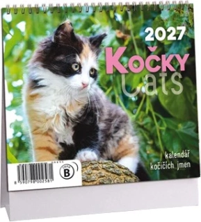 Kalendář Kočky mini 2027