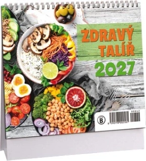 Kalendář Zdravý talíř mini 2027
