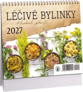 Kalendář Léčivé rostliny mini 2027