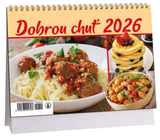 Kalendář Dobrou chuť 2026