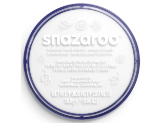 Barva na obličej 18ml - bílá