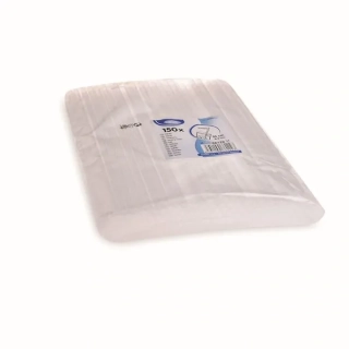 Slámky JUMBO plastové čiré 25 cm, průměr 8 mm [150 ks] (znovu použitelná)