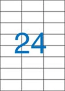 Etikety laser 70x37 mm Victoria 1 list