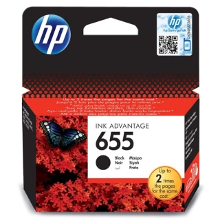 HP 655 originální ink ., black