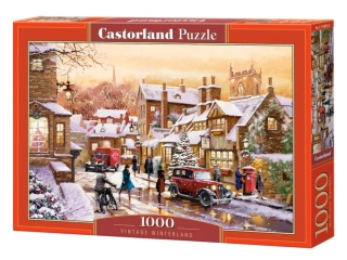 Puzzle Castorland 1000 dílků - Zimní kouzlo