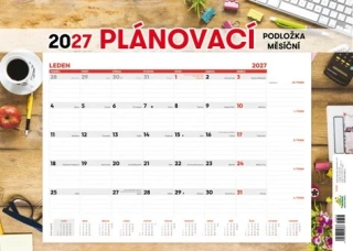 Kalendář Plánovací podložka měsíční 2027