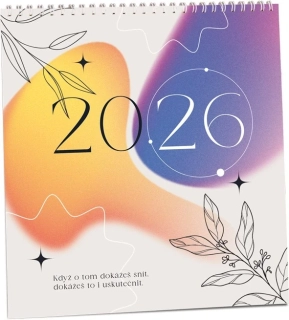 Kalendář nástěnný Citáty 2026