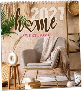 Kalendář nástěnný Home design 2027