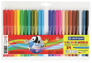 Popisovač CENTROPEN 7550 sada 30 barev