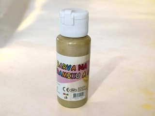 Barva na sklo a keramiku 60ml- black gold
